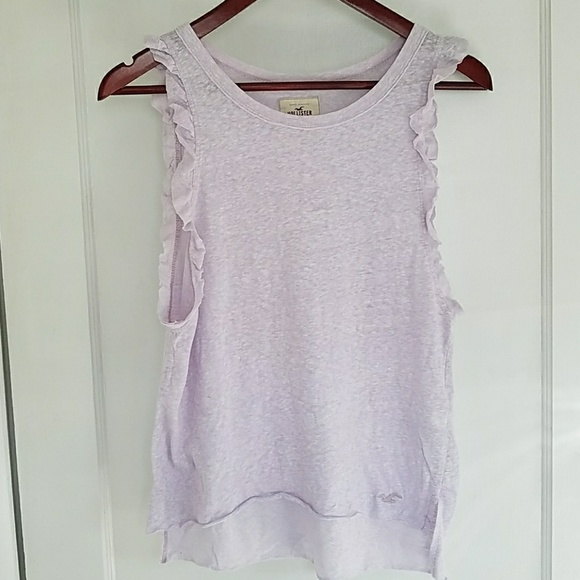 Hollister Tops - Paste purple Hollister tank top